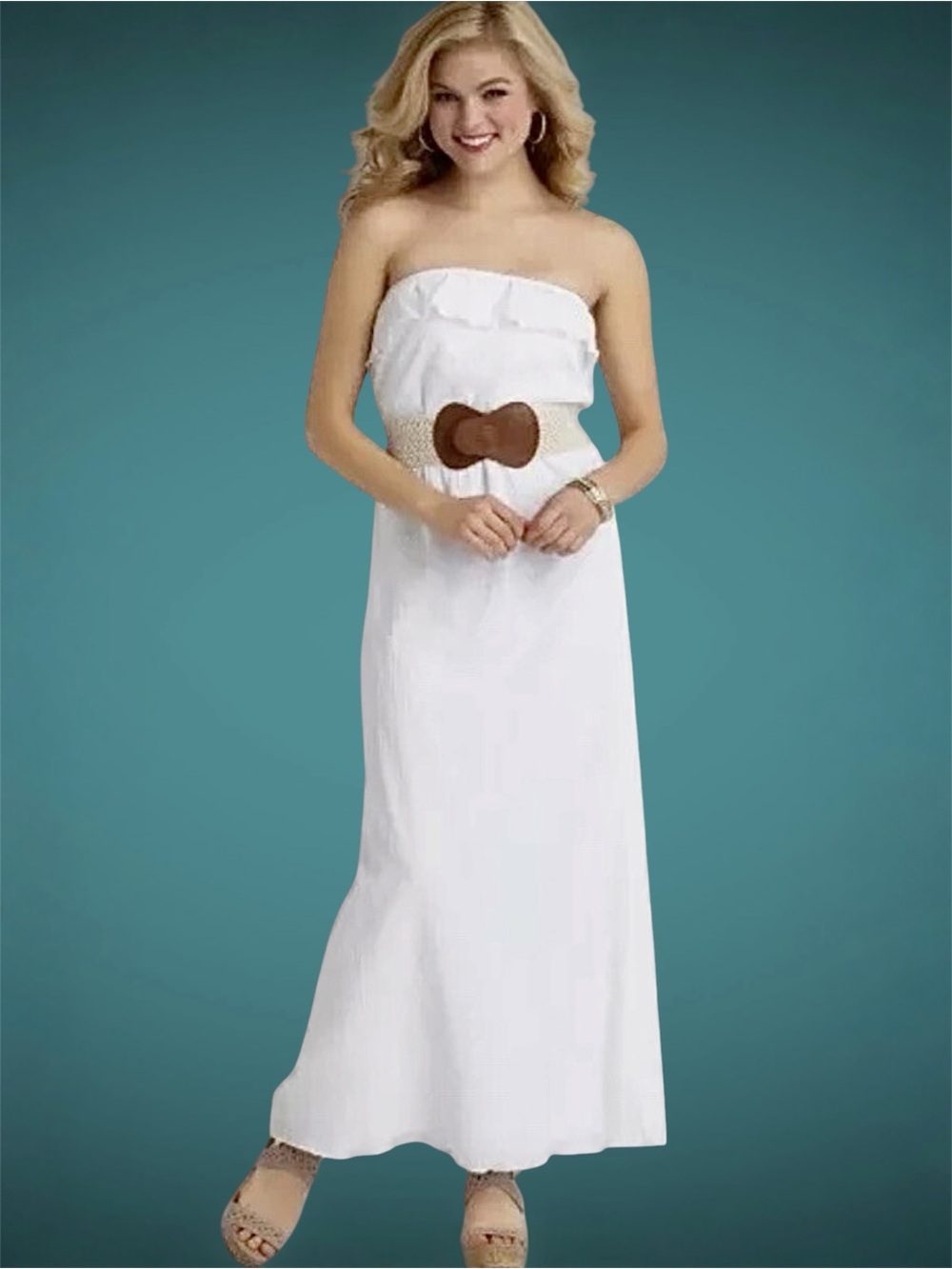Trixxi Strapless Maxi Dress